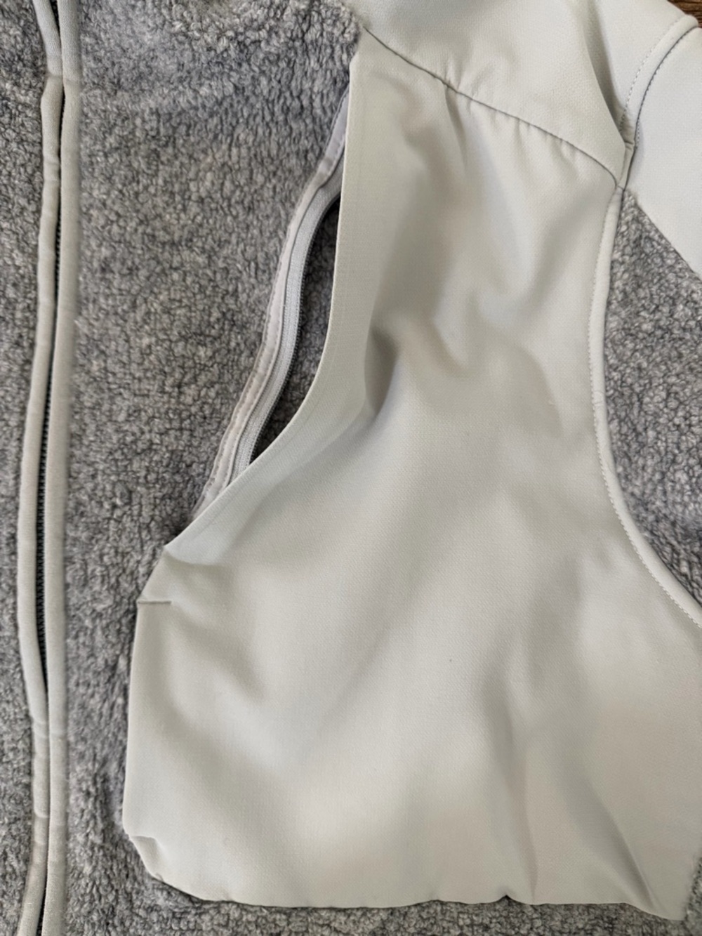 Lululemon Men’s Full Zip Fleece Hoodie Jacket Large Gray Hybrid - Picture 2 of 3